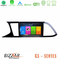 Bizzar cs Series 4core Android13 2+32gb Seat Leon 2013 – 2019 Navigation Multimedia Tablet 9 u-cs-St0790