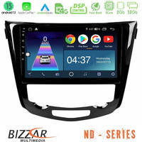 Bizzar nd Series 8core Android13 2+32gb Nissan Qashqai j11 (Auto A/c) Navigation Multimedia Tablet 10 u-nd-Ns0004a
