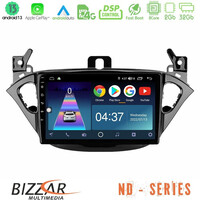 Bizzar nd Series 8core Android13 2+32gb Opel Corsa E/adam Navigation Multimedia Tablet 9 u-nd-Op0425
