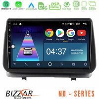 Bizzar nd Series 8core Android13 2+32gb Renault Clio 2005-2012 Navigation Multimedia Tablet 9 u-nd-Rn0003