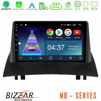 Bizzar nd Series 8core Android13 2+32gb Renault Megane 2 2002-2008 Navigation Multimedia Tablet 9 u-nd-Rn0717