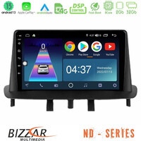 Bizzar nd Series 8core Android13 2+32gb Renault Megane 3 2009-2013 Navigation Multimedia Tablet 9 u-nd-Rn0718