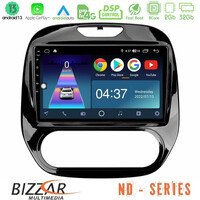Bizzar nd Series 8core Android13 2+32gb Renault Captur 2013-2019 (Manual ac) Navigation Multimedia Tablet 9 u-nd-Rn748m