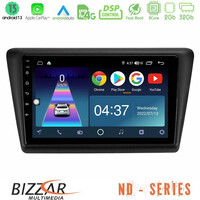 Bizzar nd Series 8core Android13 2+32gb Skoda Rapid 2013-2017 Navigation Multimedia Tablet 9 u-nd-Sk1067