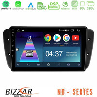 Bizzar nd Series 8core Android13 2+32gb Seat Ibiza 2008-2012 Navigation Multimedia Tablet 9 u-nd-St0499