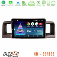 Bizzar nd Series 8core Android13 2+32gb Toyota Corolla 2002-2006 Navigation Multimedia Tablet 9 u-nd-Ty0254