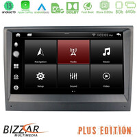 Bizzar oem Porsche 911/boxster/cayman 8core Android13 8+64gb Navigation Multimedia System 8 u-pc-6402cl
