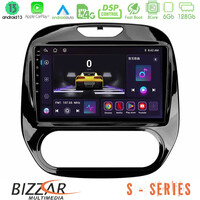 Bizzar s Series Renault Captur 2013-2019 (Manual ac) 8core Android13 6+128gb Navigation Multimedia Tablet 9 u-s-Rn748m