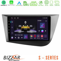 Bizzar s Series Seat Leon 8core Android13 6+128gb Navigation Multimedia Tablet 9 u-s-St0839