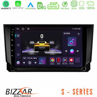 Bizzar s Series Seat Arona/ibiza 8core Android13 6+128gb Navigation Multimedia Tablet 9 u-s-St0888
