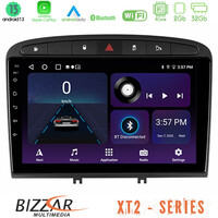 Bizzar xt2 Series 4core Android13 2+32gb Peugeot 308/rcz Navigation Multimedia Tablet 9 u-xt2-Pg705b