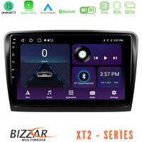 Bizzar xt2 Series 4core Android13 2+32gb Skoda Superb 2008-2015 Navigation Multimedia Tablet 9 u-xt2-Sk0817