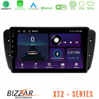 Bizzar xt2 Series 4core Android13 2+32gb Seat Ibiza 2008-2012 Navigation Multimedia Tablet 9 u-xt2-St0499