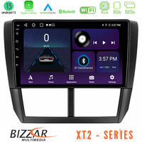 Bizzar xt2 Series 4core Android13 2+32gb Subaru Forester Navigation Multimedia Tablet 9 u-xt2-Su0299