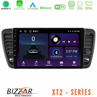 Bizzar xt2 Series 4core Android13 2+32gb Subaru Legacy/outback 2002-2008 Navigation Multimedia Tablet 9 u-xt2-Su0969