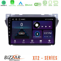 Bizzar xt2 Series Suzuki Alto &Amp; Nissan Pixo 4core Android13 2+32gb Navigation Multimedia Tablet 9″ u-xt2-Sz0423