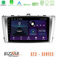 Bizzar xt2 Series 4core Android13 2+32gb Toyota Avensis t27 Navigation Multimedia Tablet 9 u-xt2-Ty0864