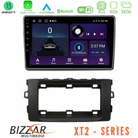 Bizzar xt2 Series 4core Android13 2+32gb Toyota Auris 2013-2016 Navigation Multimedia Tablet 10 u-xt2-Ty1294