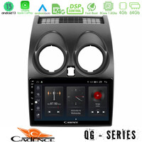 Cadence qg Series 8core Android13 4+64gb Nissan Qashqai j10 Navigation Multimedia Tablet 9 u-qg-Ns0264