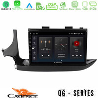 Cadence qg Series 8core Android13 4+64gb Opel Mokka 2016-2020 Navigation Multimedia Tablet 9 u-qg-Op0101