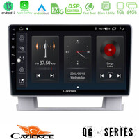 Cadence qg Series 8core Android13 4+64gb Opel Astra j 2010-2014 Navigation Multimedia Tablet 9 u-qg-Op0367