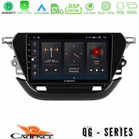 Cadence qg Series 8core Android13 4+64gb Opel Corsa f 2019-2023 Navigation Multimedia Tablet 9 u-qg-Op1740