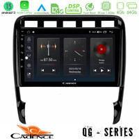 Cadence qg Series 8core Android13 4+64gb Porsche Cayenne 2003-2010 Navigation Multimedia Tablet 9 u-qg-Pc0956