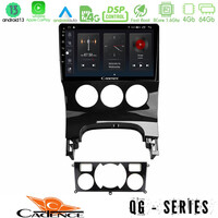 Cadence qg Series 8core Android13 4+64gb Peugeot 3008 Auto a/c Navigation Multimedia Tablet 9 u-qg-Pg0163