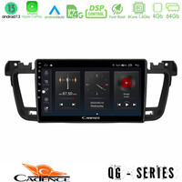 Cadence qg Series 8core Android13 4+64gb Peugeot 508 2010-2018 Navigation Multimedia Tablet 9 u-qg-Pg0704