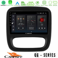 Cadence qg Series 8core Android13 4+64gb Renault/nissan/opel/fiat Navigation Multimedia Tablet 9 u-qg-Rn1102