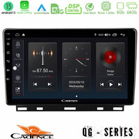 Cadence qg Series 8core Android13 4+64gb Renault Clio 5 2020-2024 Navigation Multimedia Tablet 9 u-qg-Rn1389