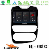 Cadence qg Series 8core Android13 4+64gb Renault Clio 2016-2019 Navigation Multimedia Tablet 10 u-qg-Rn782