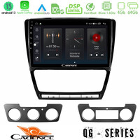 Cadence qg Series 8core Android13 4+64gb Skoda Octavia 5 Navigation Multimedia Tablet 10 u-qg-Sk229b