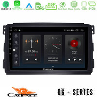 Cadence qg Series 8core Android13 4+64gb Smart 451 Navigation Multimedia Tablet 9 u-qg-Sm0833