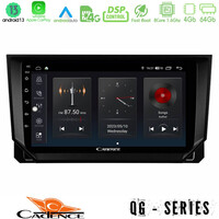 Cadence qg Series 8core Android13 4+64gb Seat Arona/ibiza Navigation Multimedia Tablet 9 u-qg-St0888