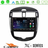 Cadence x Series Nissan Pulsar 2015-2018 8core Android12 4+64gb Navigation Multimedia Tablet 9 u-x-Ns2244