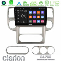 Clarion Gl700 Lite Series 8core Android11 2+32gb Nissan x-Trail 2003-2007 Navigation Multimedia Tablet 10 με Carplay &Amp; Android Auto u-G72l-Ns1502