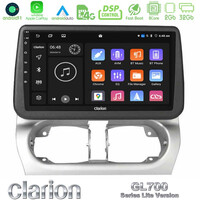 Clarion Gl700 Lite Series Opel Corsa C/combo c 8core Android11 2+32gb Navigation Multimedia Tablet 9″ με Carplay &Amp; Android Auto u-G72l-Op1707