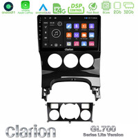 Clarion Gl700 Lite Series 8core Android11 2+32gb Peugeot 3008 Auto a/c Navigation Multimedia Tablet 9 με Carplay &Amp; Android Auto u-G72l-Pg0163