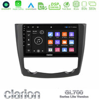 Clarion Gl700 Lite Series 8core Android11 2+32gb Renault Kadjar Navigation Multimedia Tablet 9 με Carplay &Amp; Android Auto u-G72l-Rn0218