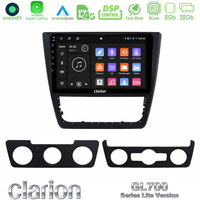 Clarion Gl700 Lite Series 8core Android11 2+32gb Skoda Yeti 2009-&Gt; Navigation Multimedia Tablet 10 με Carplay &Amp; Android Auto u-G72l-Sk0151