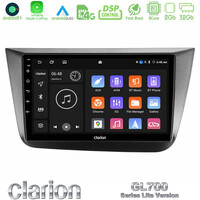 Clarion Gl700 Lite Series 8core Android11 2+32gb Seat Altea 2004-2015 Navigation Multimedia Tablet 9 με Carplay &Amp; Android Auto u-G72l-St0840