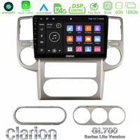 Clarion Gl700 Lite Series 8core Android11 6+128gb Nissan x-Trail 2003-2007 Navigation Multimedia Tablet 10 με Carplay &Amp; Android Auto u-G76l-Ns1502