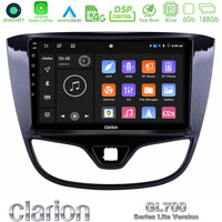 Clarion Gl700 Lite Series 8core Android11 6+128gb Opel Karl 2017-2019 Navigation Multimedia Tablet 9 με Carplay &Amp; Android Auto u-G76l-Op1060