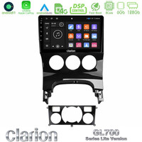 Clarion Gl700 Lite Series 8core Android11 6+128gb Peugeot 3008 Auto a/c Navigation Multimedia Tablet 9 με Carplay &Amp; Android Auto u-G76l-Pg0163
