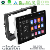 Clarion Gl700 Lite Series 8core Android11 6+128gb Peugeot 308 2013-2020 Navigation Multimedia Tablet 9 με Carplay &Amp; Android Auto u-G76l-Pg0974