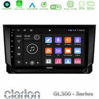 Clarion Gl300 Series 4core Android11 2+32gb Seat Arona/ibiza Navigation Multimedia Tablet 9 με Carplay &Amp; Android Auto u-gl3-St0888