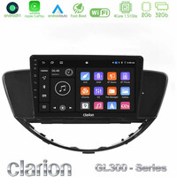 Clarion Gl300 Series 4core Android11 2+32gb Subaru Tribeca 2007-2014 Navigation Multimedia Tablet 9 με Carplay &Amp; Android Auto u-gl3-Su2062