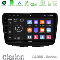 Clarion Gl300 Series 4core Android11 2+32gb Suzuki Baleno 2016-2021 Navigation Multimedia Tablet 9 με Carplay &Amp; Android Auto u-gl3-Sz0513