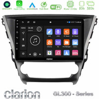 Clarion Gl300 Series 4core Android11 2+32gb Toyota Avensis 2015-2018 Navigation Multimedia Tablet 9 με Carplay &Amp; Android Auto u-gl3-Ty1319